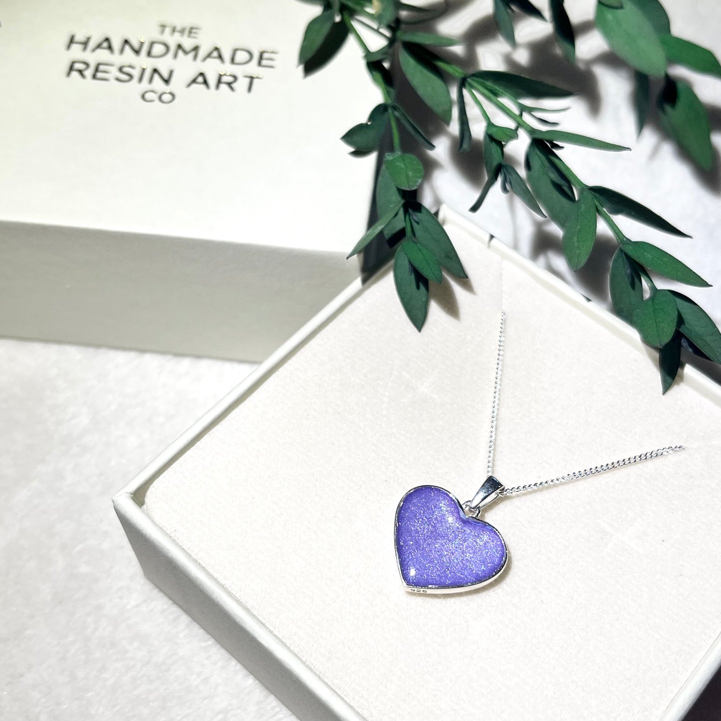 *MADE TO ORDER* Sterling silver heart necklace