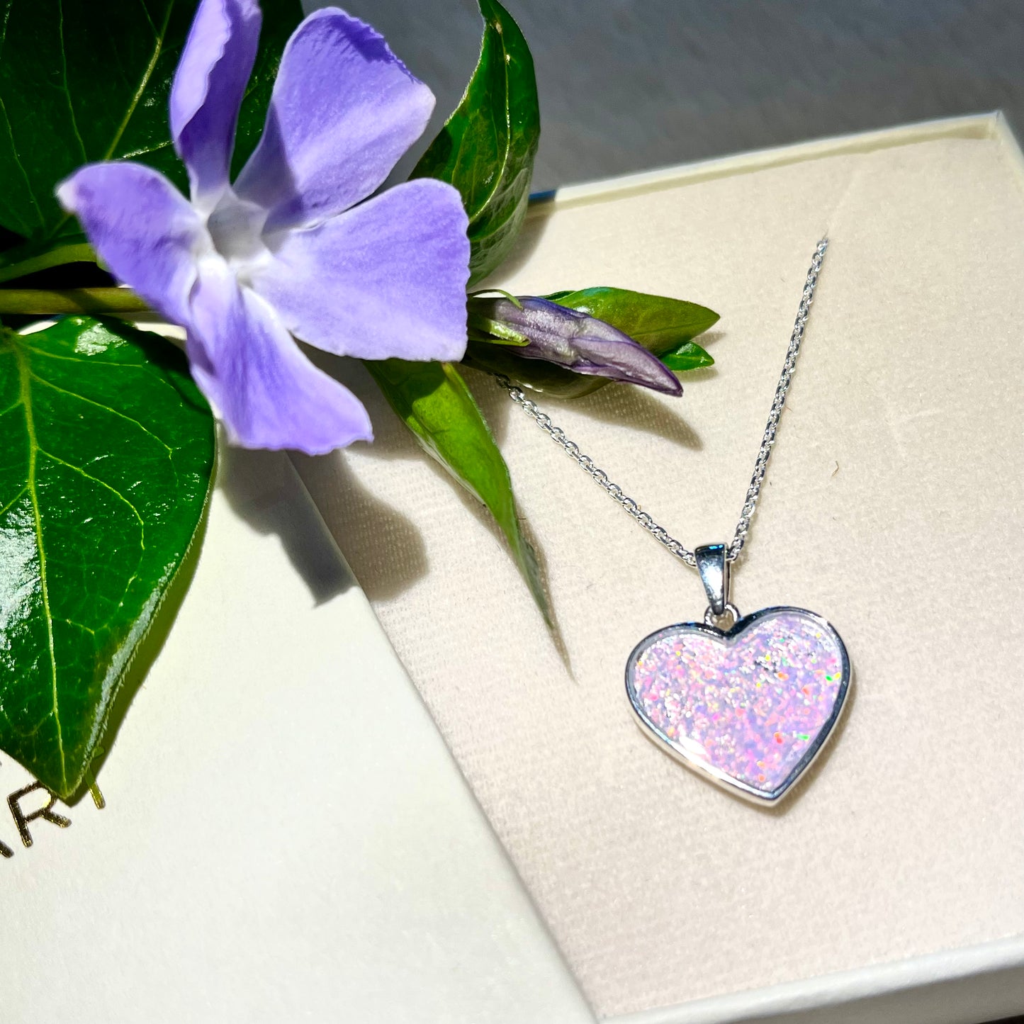*MADE TO ORDER* Sterling silver heart necklace