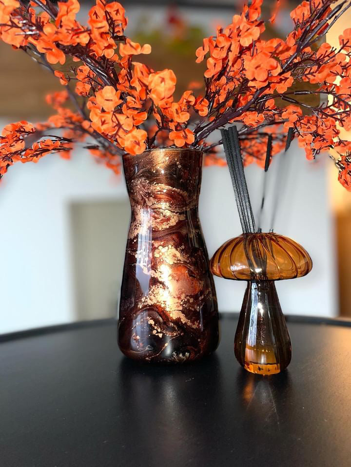 *MADE TO ORDER* Custom standard ink drop vase