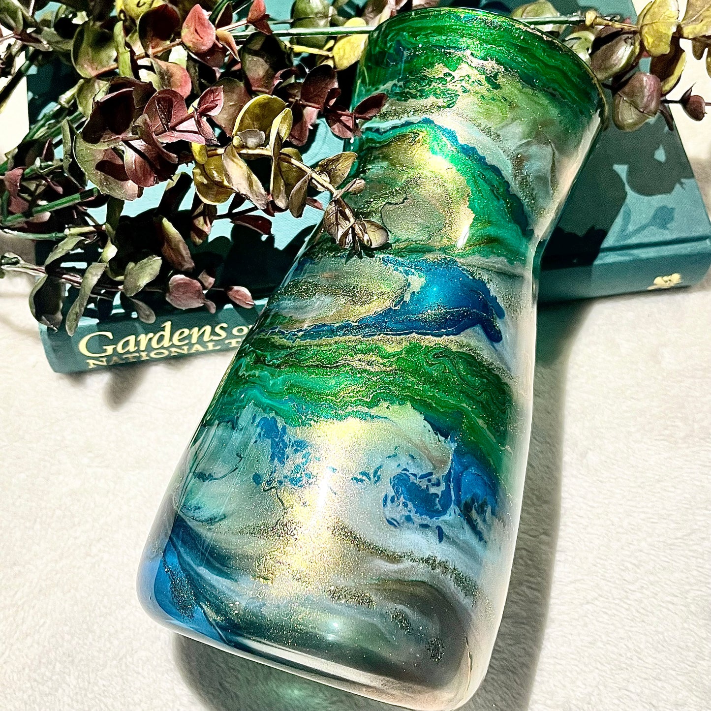 *MADE TO ORDER* Custom standard ink drop vase