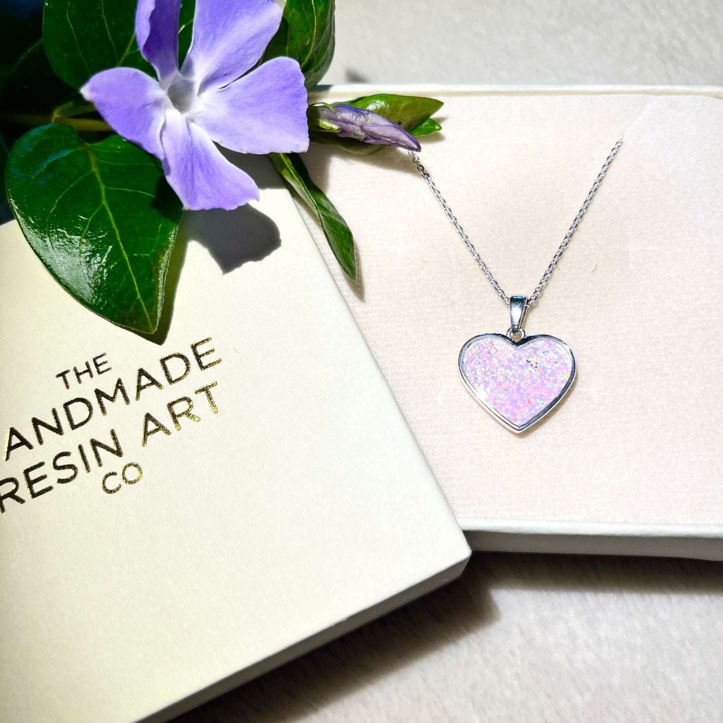 *MADE TO ORDER* Sterling silver heart necklace