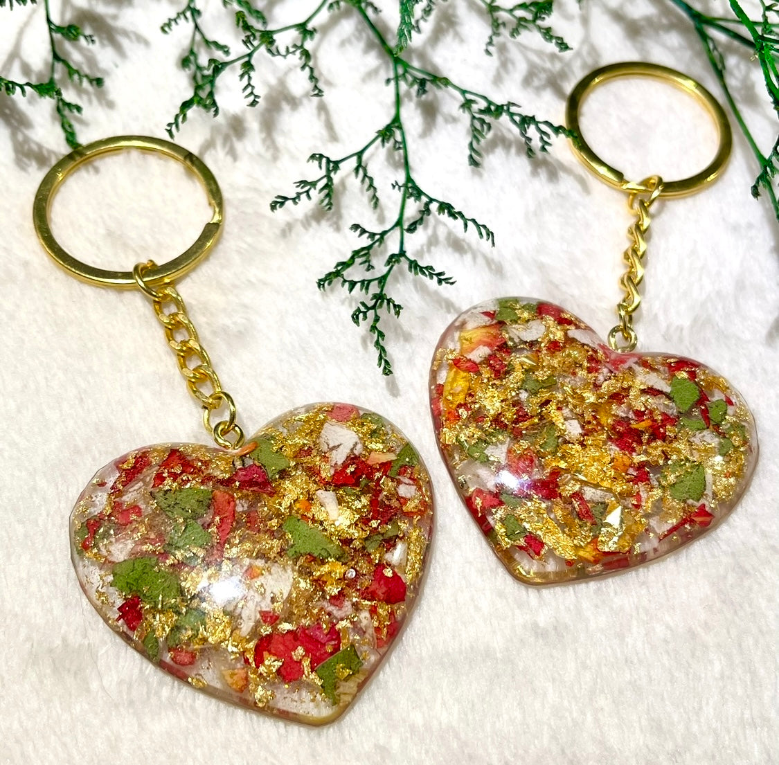 *MADE TO ORDER* Memorial encapsulation keyring