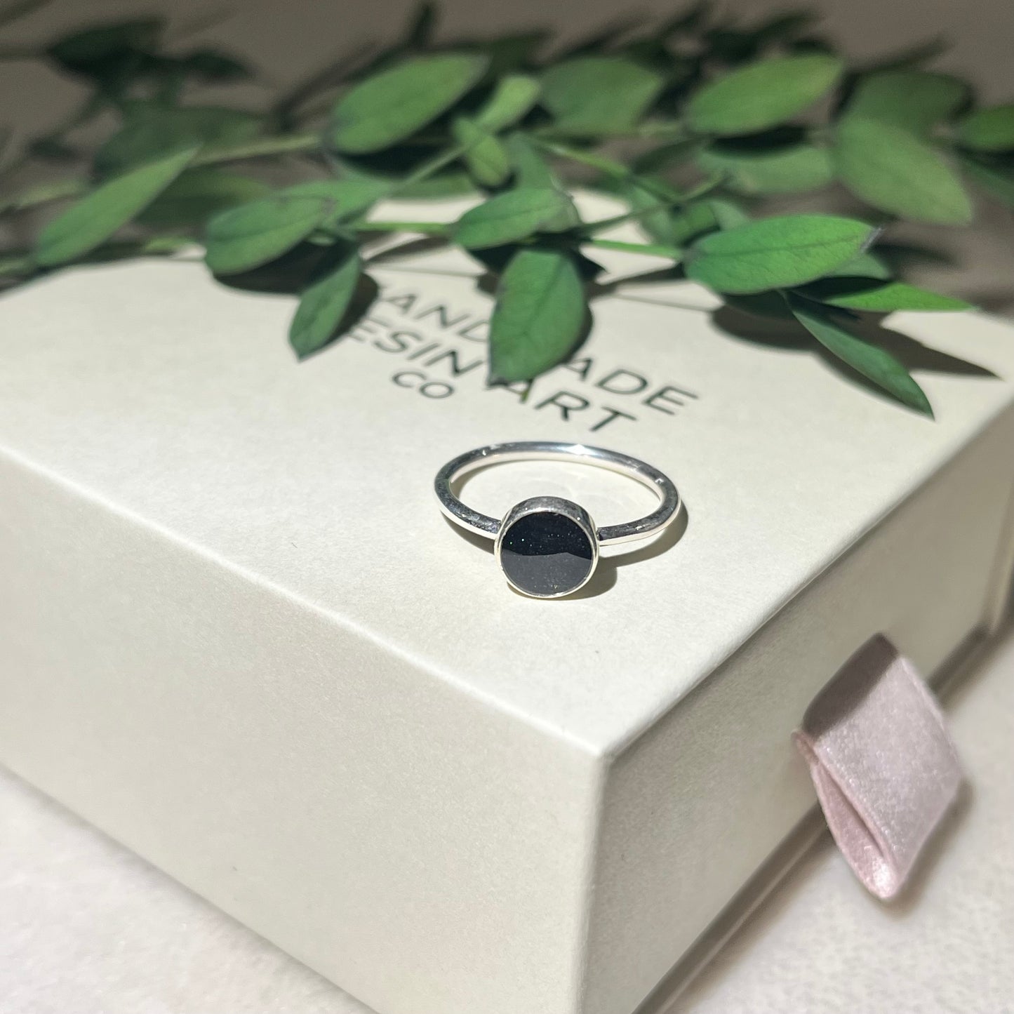 *MADE TO ORDER* Sterling silver plain band round ring