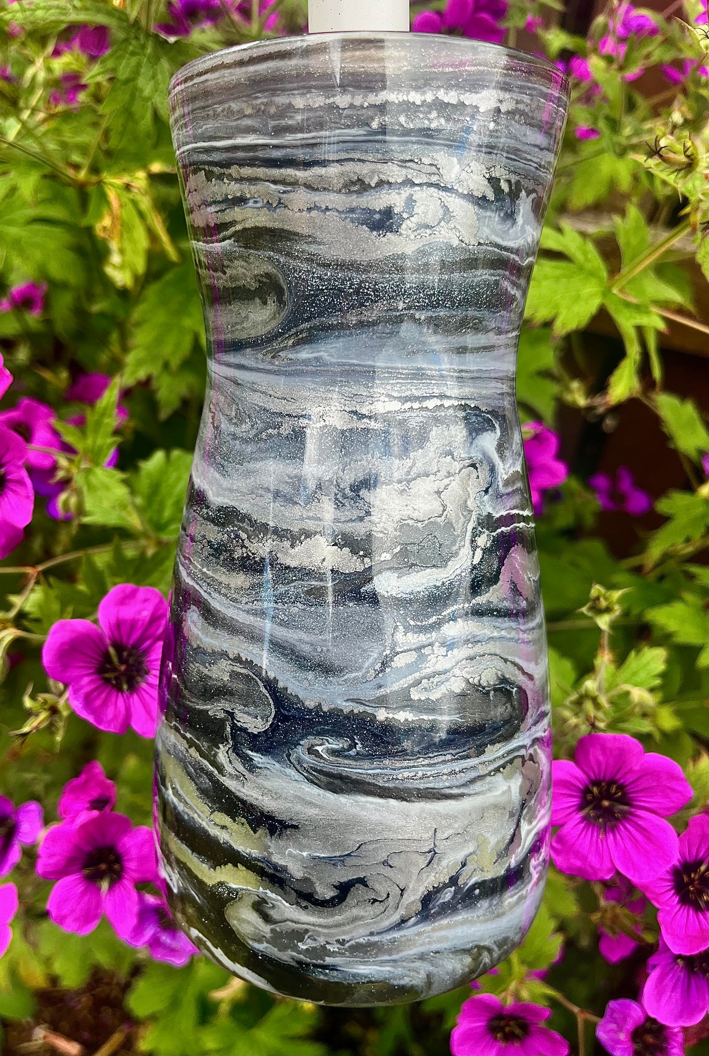 *MADE TO ORDER* Custom standard ink drop vase