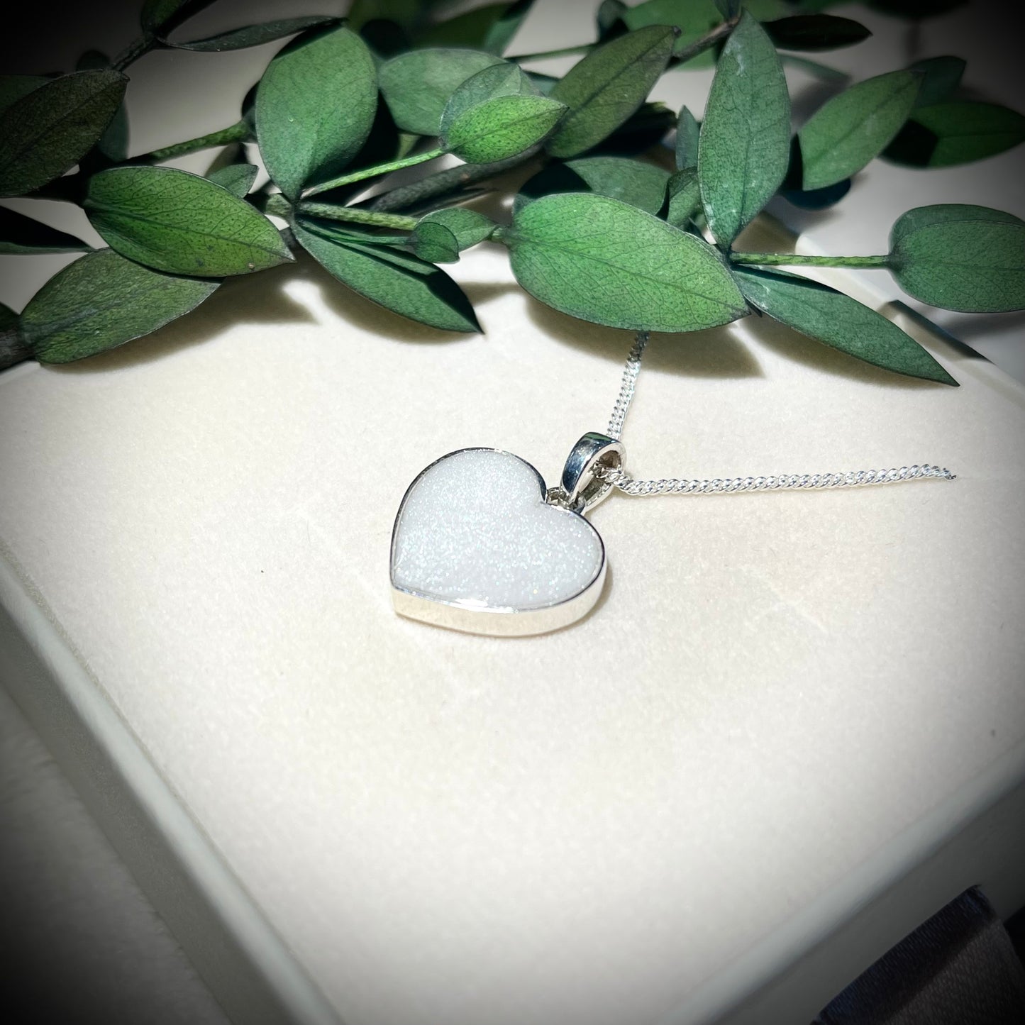 *MADE TO ORDER* Sterling silver heart necklace