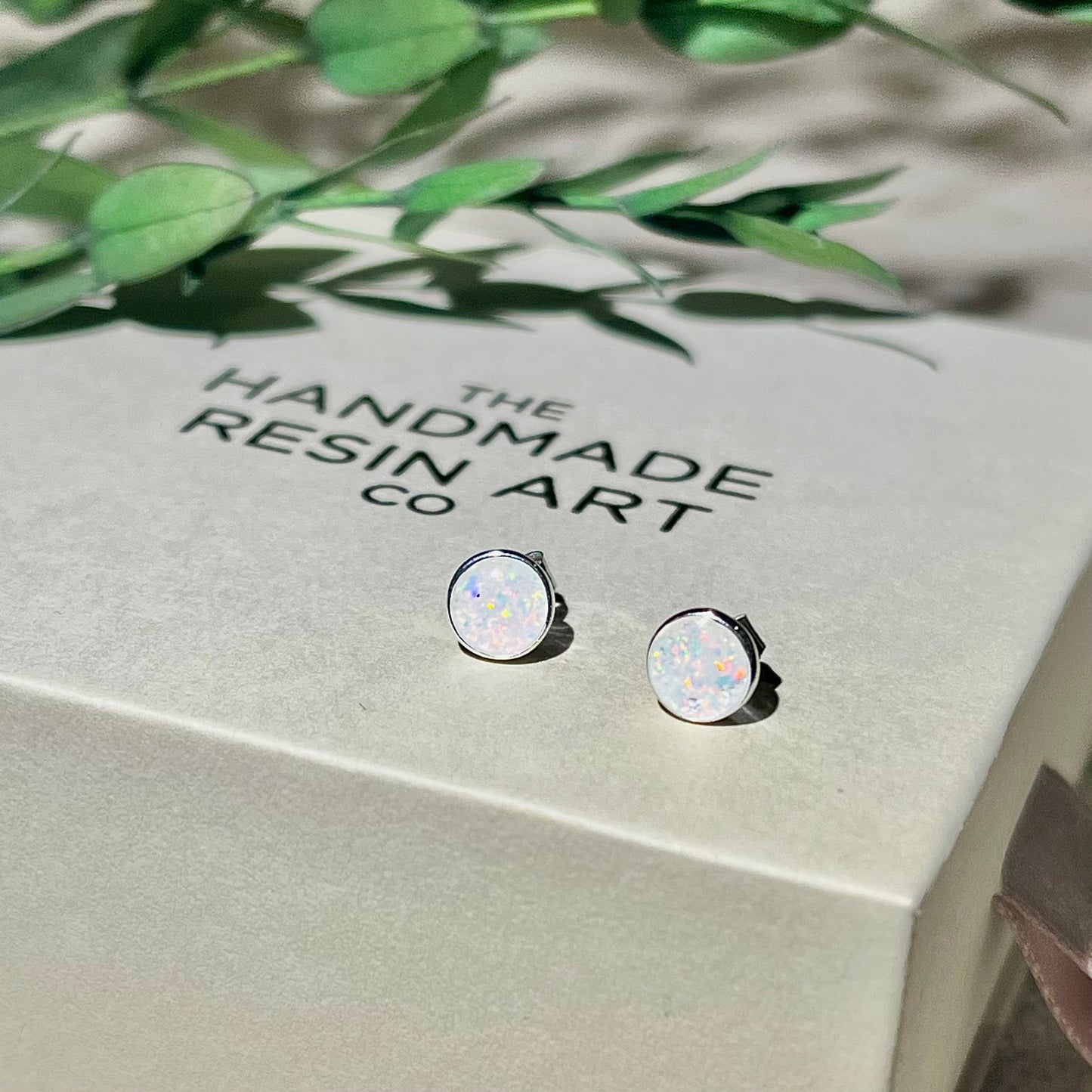 *MADE TO ORDER* Sterling silver simple stud earrings 6mm