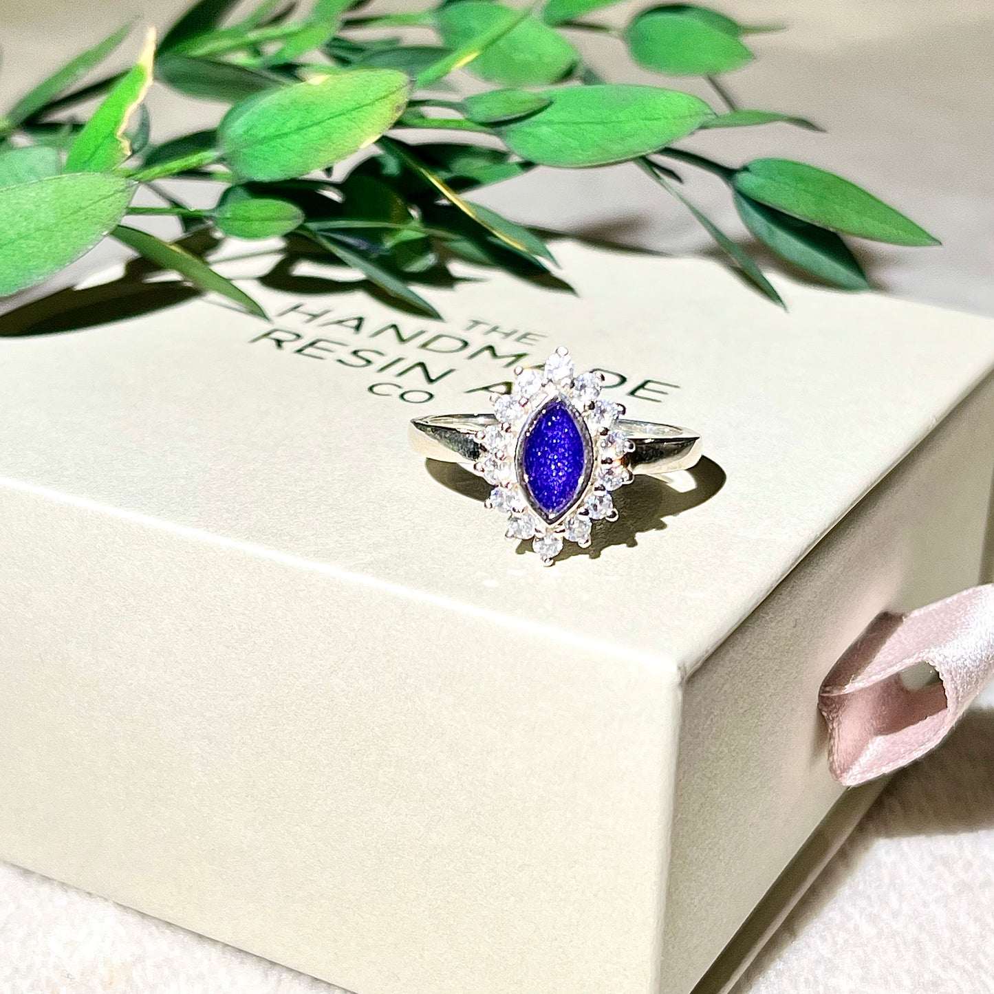 *MADE TO ORDER* Sterling silver marquis ring