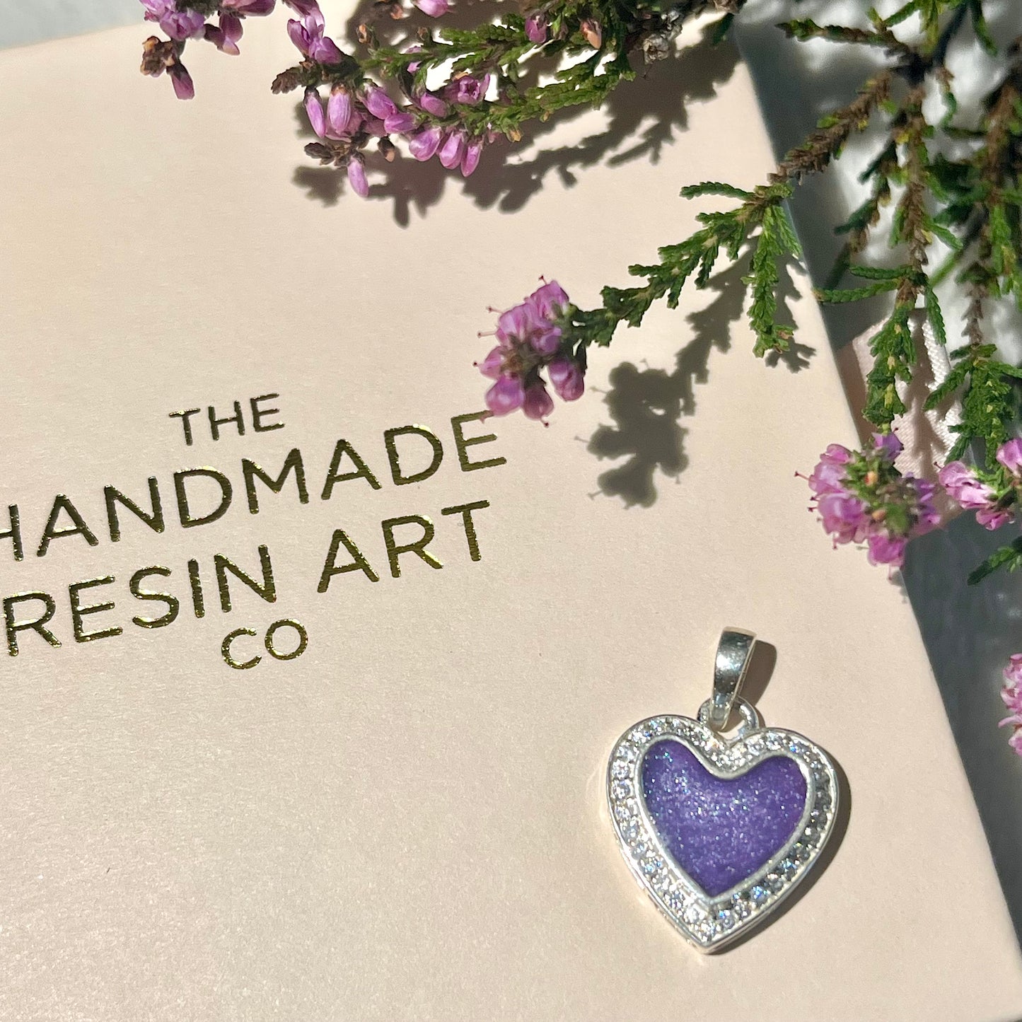 *MADE TO ORDER* Sterling silver heart necklace