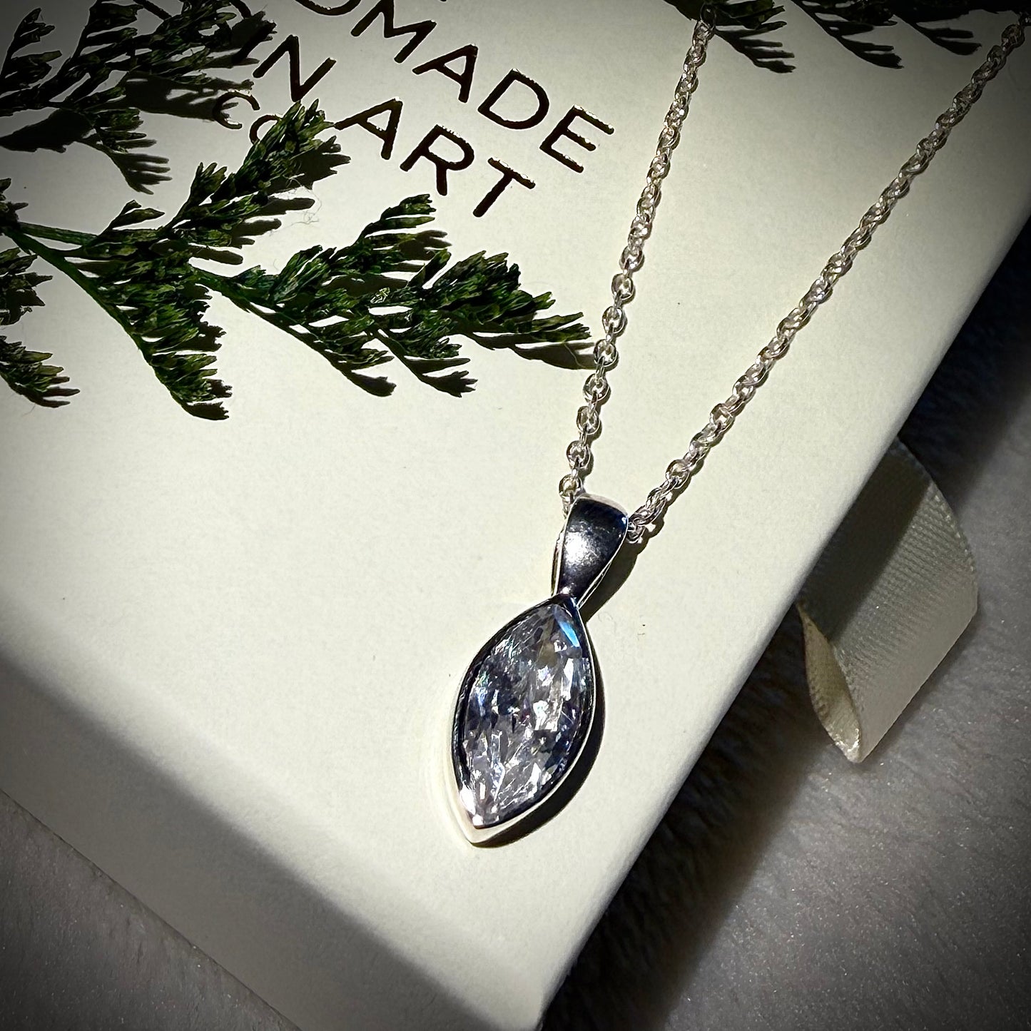 * MADE TO ORDER * Secretly Set Necklace