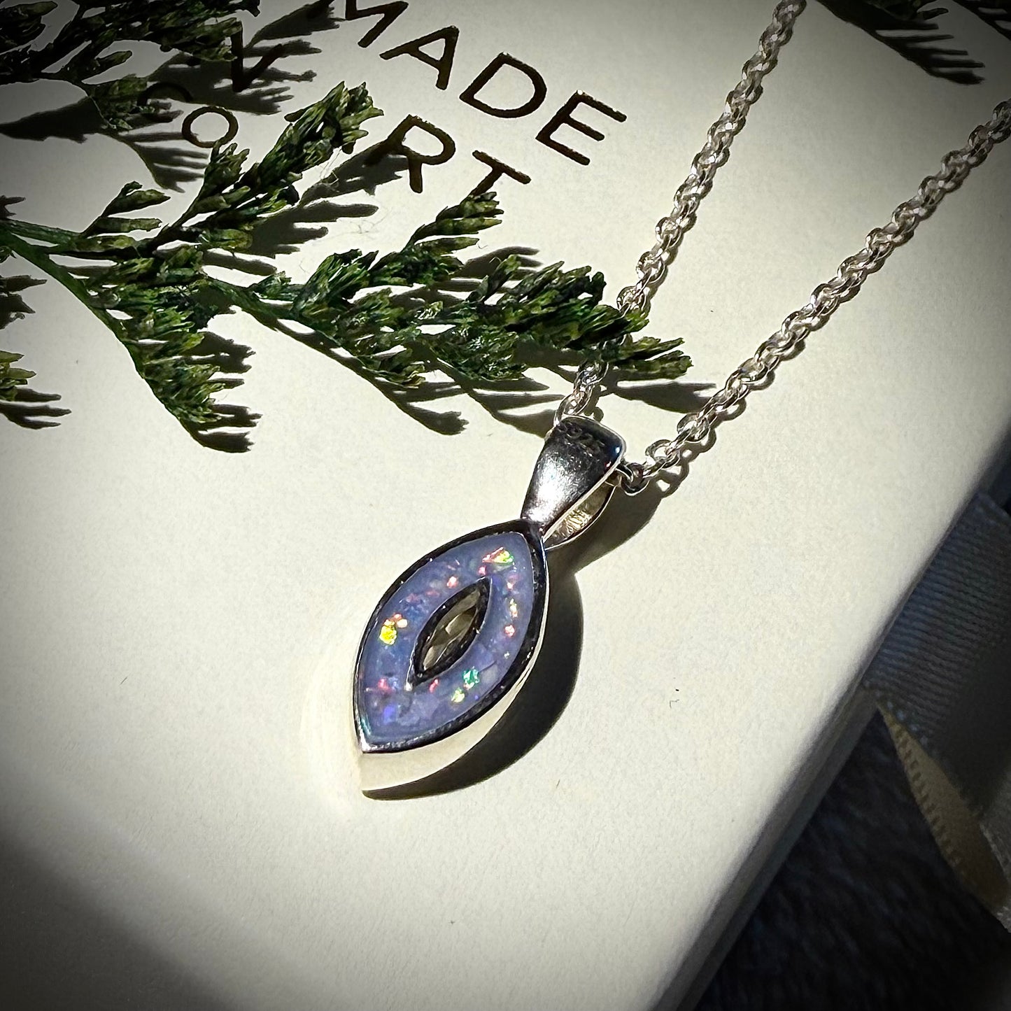 * MADE TO ORDER * Secretly Set Necklace